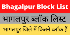 Bhagalpur Block List