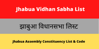 Jhabua Vidhan Sabha List