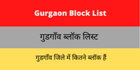 Gurgaon Block List