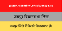 Jaipur Assembly Constituency List